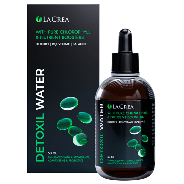 Detoxil Water Detoxil Water krople oczyszczajace LaCrea 50 ml - opakowanie Stenka Clinic