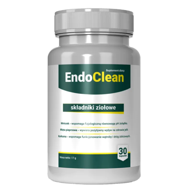 EndoClean EndoClean kapsułki ziołowe na detoksykację - opakowanie Stenka Clinic