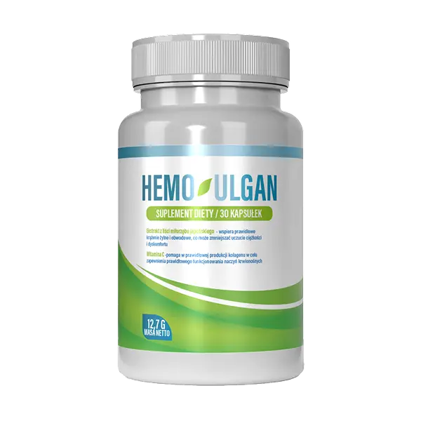 Hemoulgan Hemoulgan kapsułki na hemoroidy - opakowanie Stenka Clinic