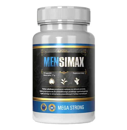 Mensimax Mensimax kapsułki dla mężczyzn na witalność - opakowanie Stenka Clinic