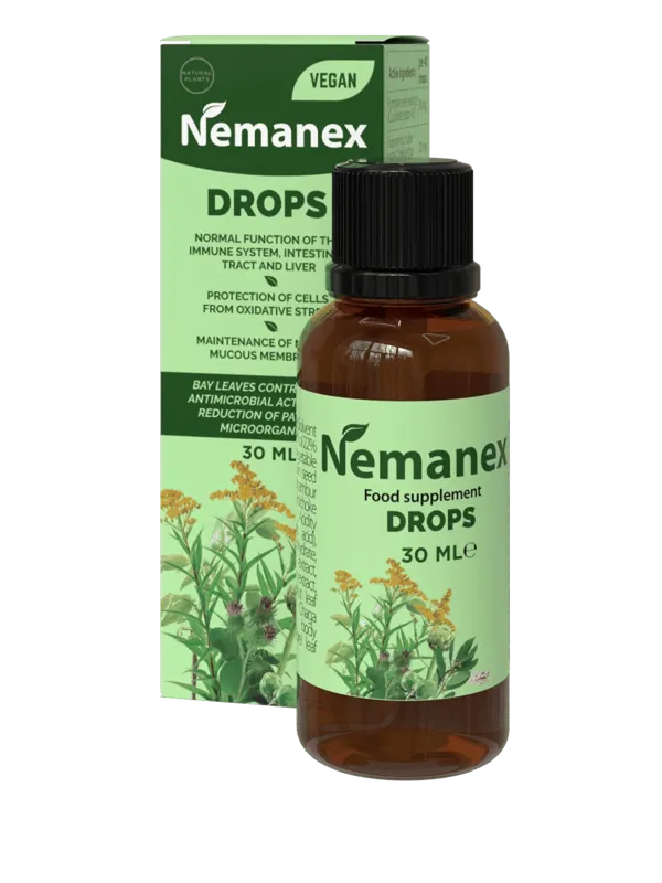 Nemanex Nemanex krople na pasożyty 30ml - opakowanie Stenka Clinic