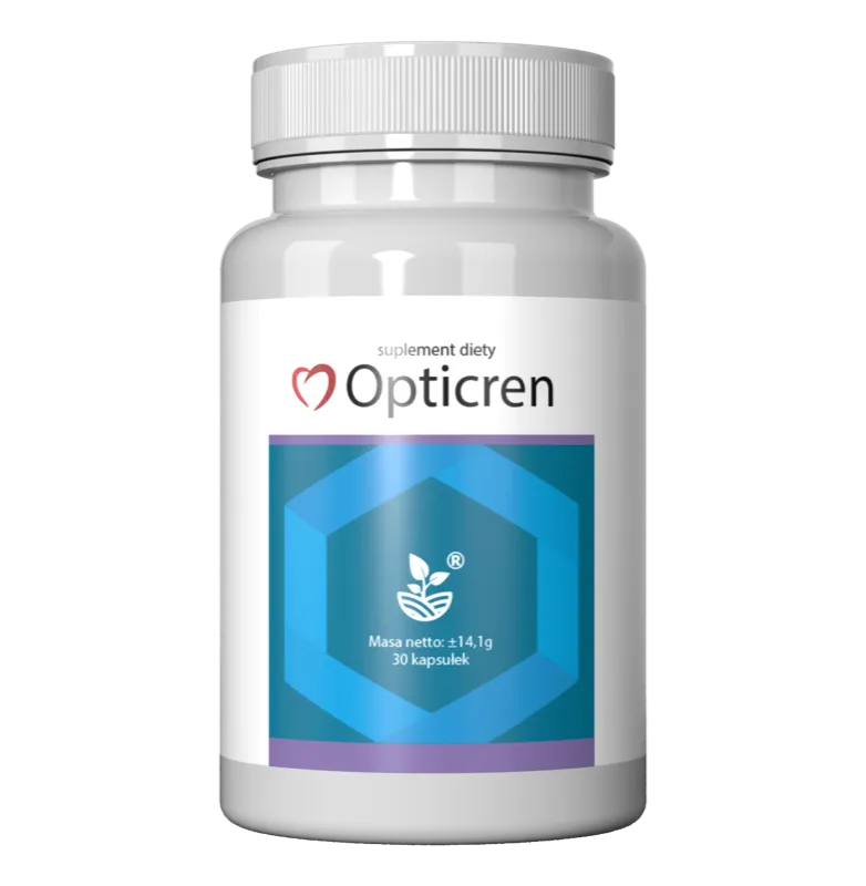 Opticren Opticren suplement diety na wzrok - opakowanie kapsułek Goods Forte Stenka Clinic