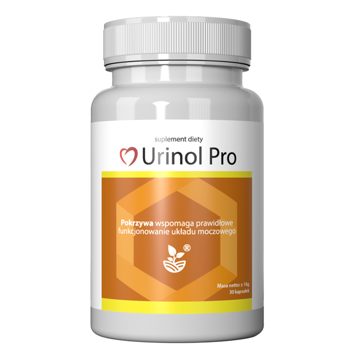 Urinol Pro Urinol Pro kapsulki na drogi moczowe - opakowanie